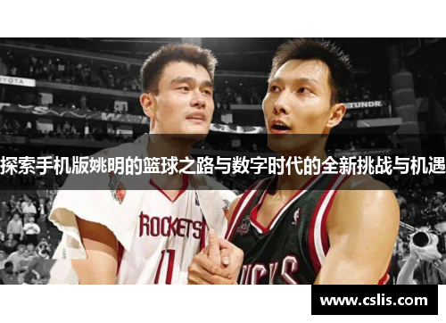 探索手机版姚明的篮球之路与数字时代的全新挑战与机遇