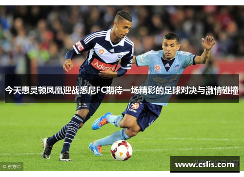 今天惠灵顿凤凰迎战悉尼FC期待一场精彩的足球对决与激情碰撞